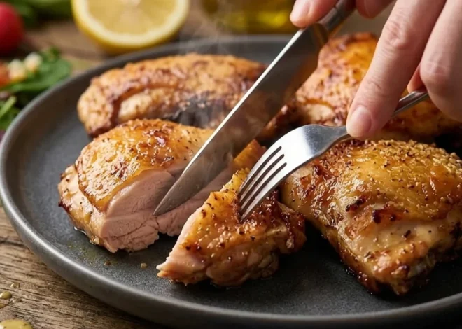 Air Fryer Bone-In Chicken Thighs Recipe: Crispy Skin