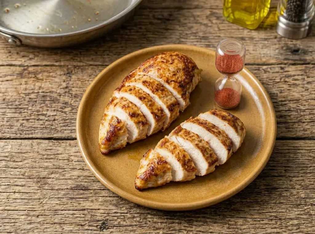 Best 25 Chicken Recipes (Easy, Quick+ Slow Cook) Top Delicious Meals 40 Perfectly cooked and sliced golden-brown chicken breast on a plate