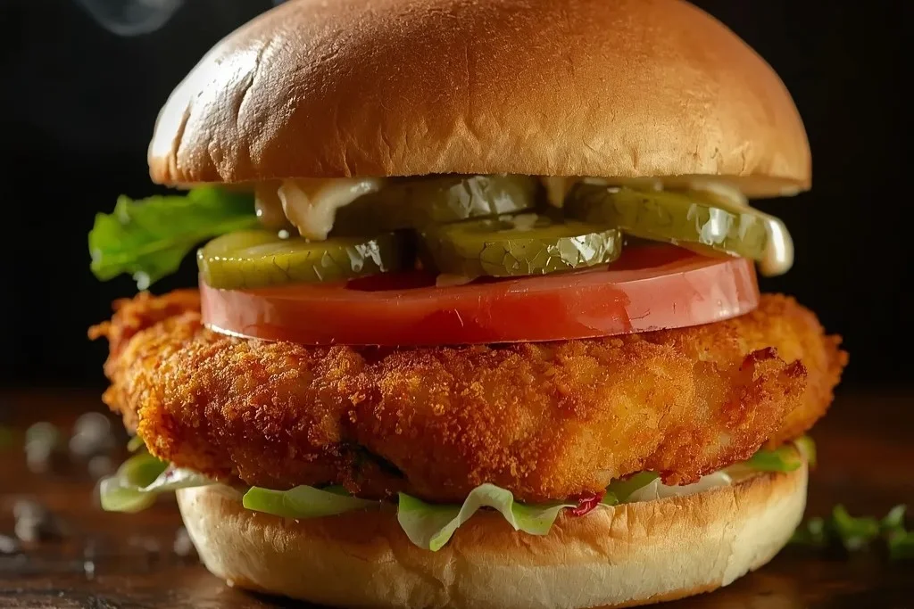 Chicken Patty Sandwich Recipe (Fried, Air Fryer & Grilled)