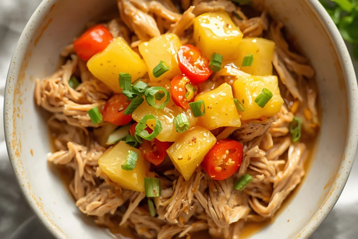 Crockpot Pineapple Chicken: Better Than Takeout