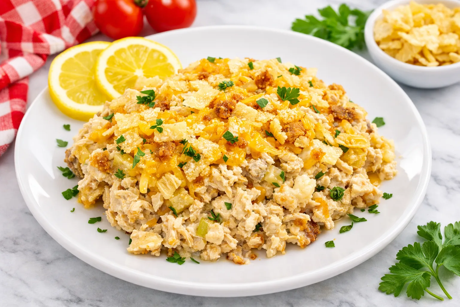 Hot Chicken Salad Recipe: A Warm Comforting Dish With Creamy Flavor