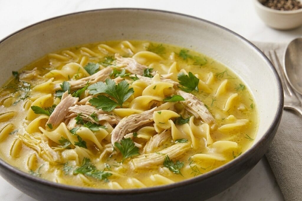 Chicken Noodle Soup Recipe for Comforting Flavor & (Easy) 13