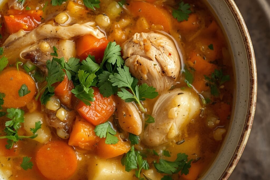 Chicken Vegetable Soup Recipe for Cozy Family Dinners 4 Chicken Vegetable Soup Recipe That Actually Tastes Like Grandma’s (Simple & Honest Method)