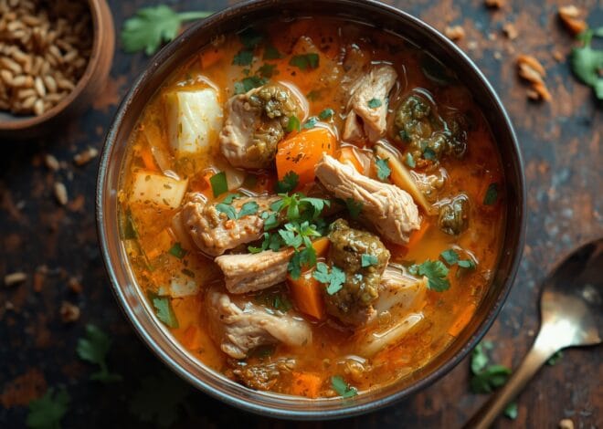 Chicken Vegetable Soup Recipe for Cozy Family Dinners