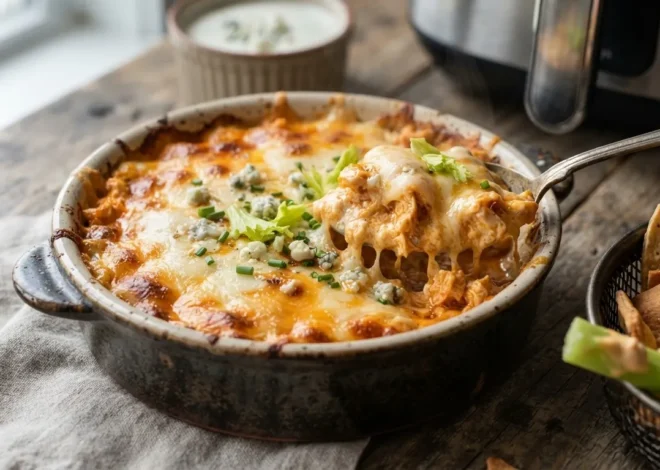 Air Fryer Buffalo Chicken Dip: 5 Steps for better meal