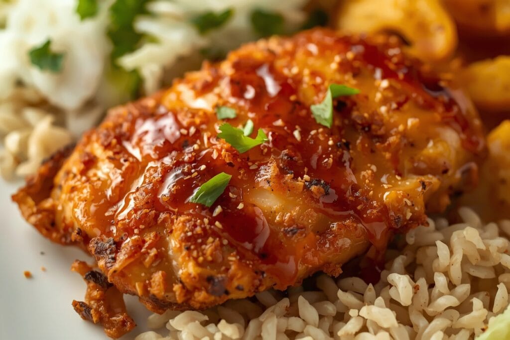Chipotle Air Fryer Chicken Breast served with a smoky seasoned crust, tender chicken texture, and delicious air fryer roasted finish