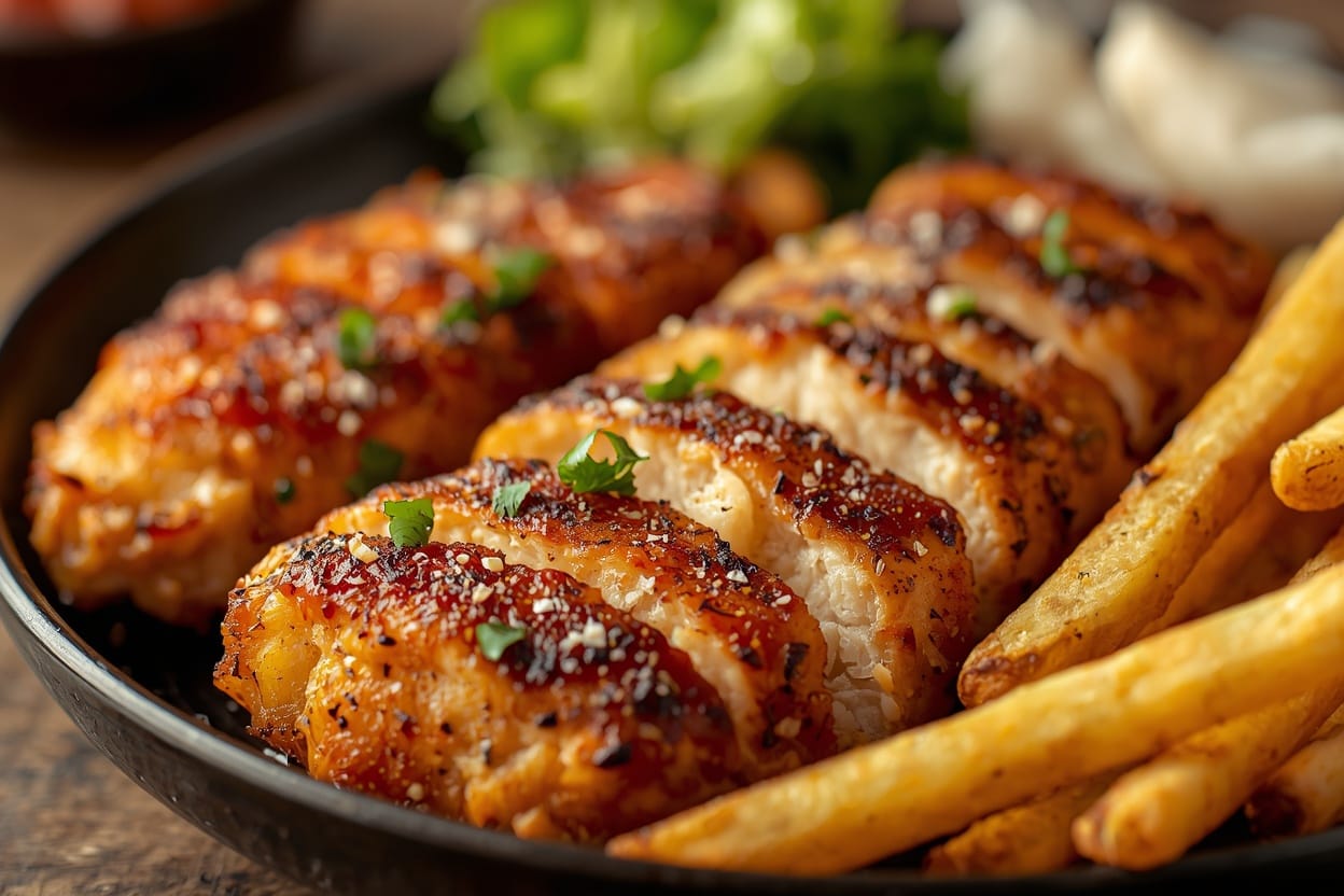 Chipotle Air Fryer Chicken Breast| Smoky, Juicy, stars meal