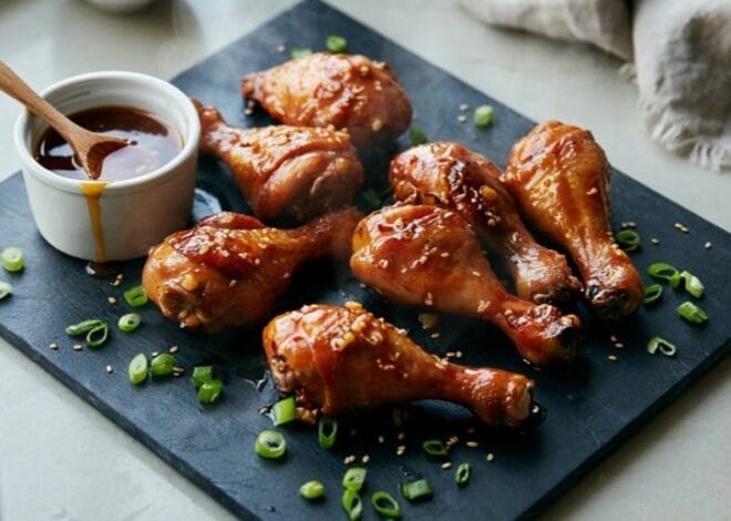 Honey Garlic Air Fryer Chicken Drumsticks That Actually Crisps
