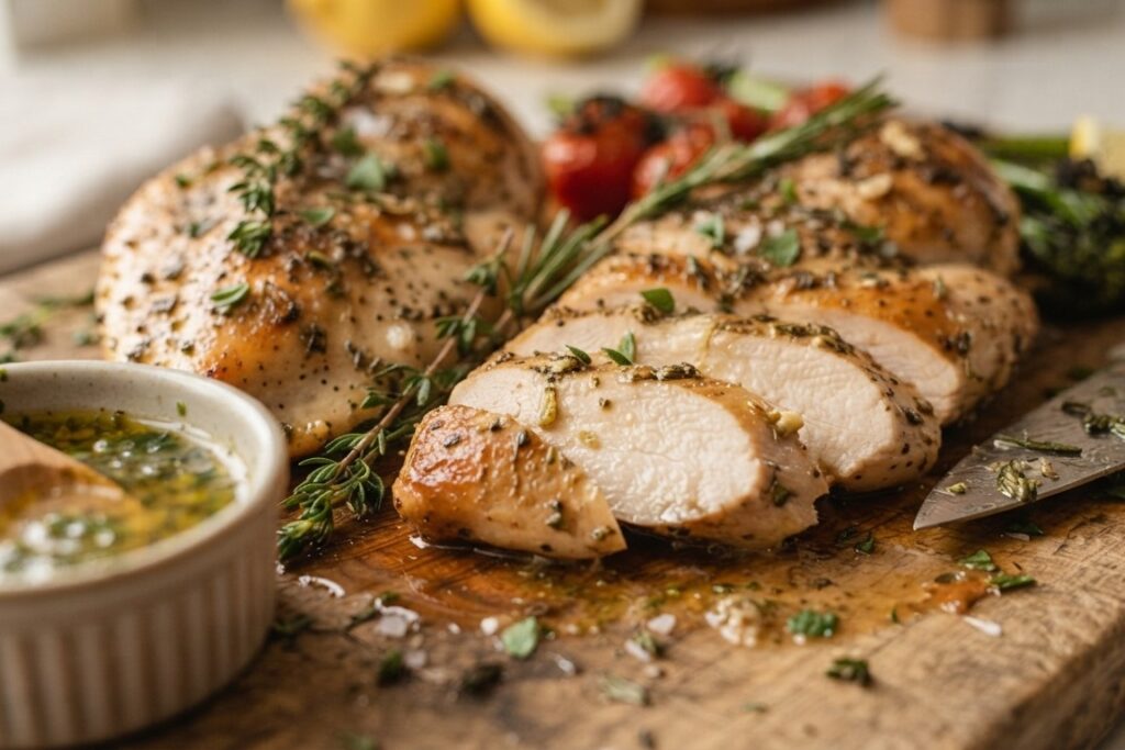 Juicy Baked Chicken Breast